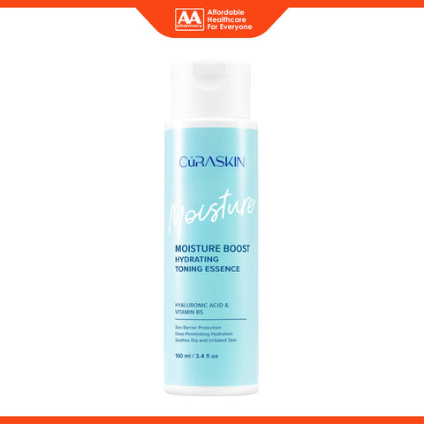 Curaskin Moisture Boost Hydrating Toning Essence 100mL