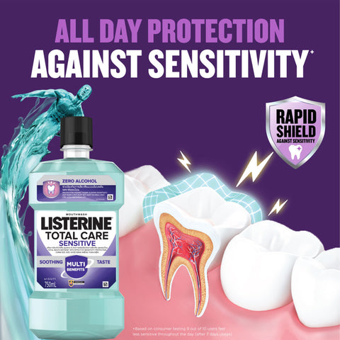 Listerine Mouthwash - Total Care (Sensitive) 750mL