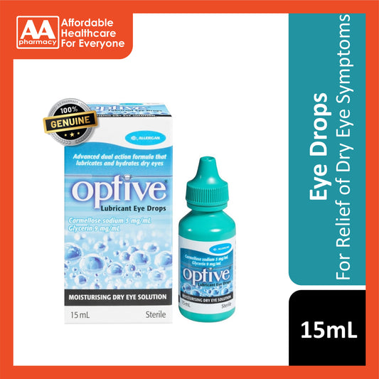 Optive MD Lubricant Eye Drop 15mL (Moisturizing Dry Eye Solution)