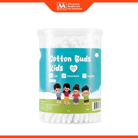 A-Care Kids Cotton Buds Container 100's