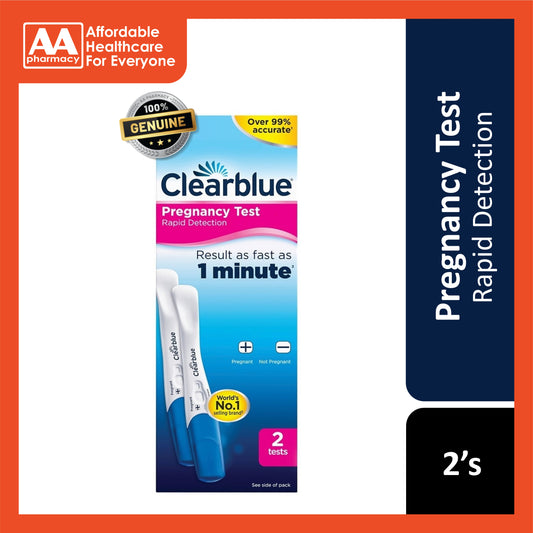 Clearblue Rapid Detection Pregnancy Test 2's