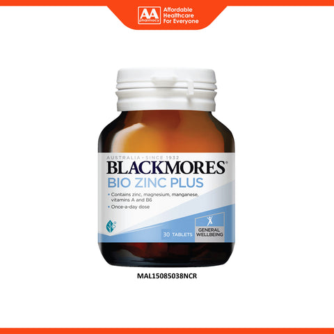Blackmores Bio Zinc Plus Tablet 30's