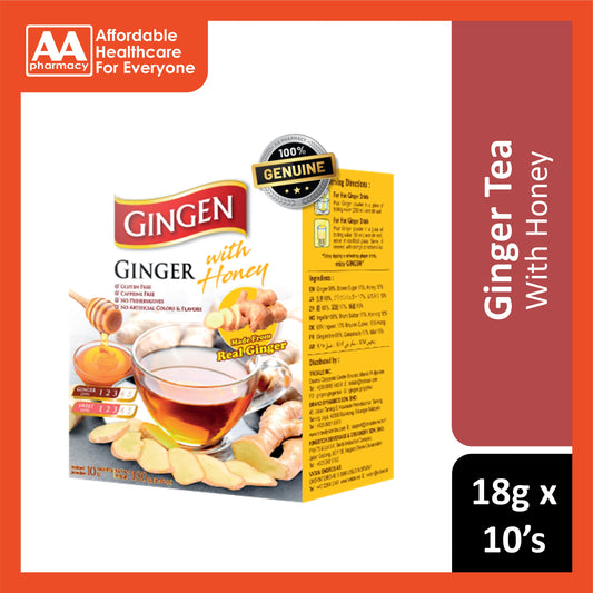 Gingen Instant Ginger Tea With Honey 18gx10's