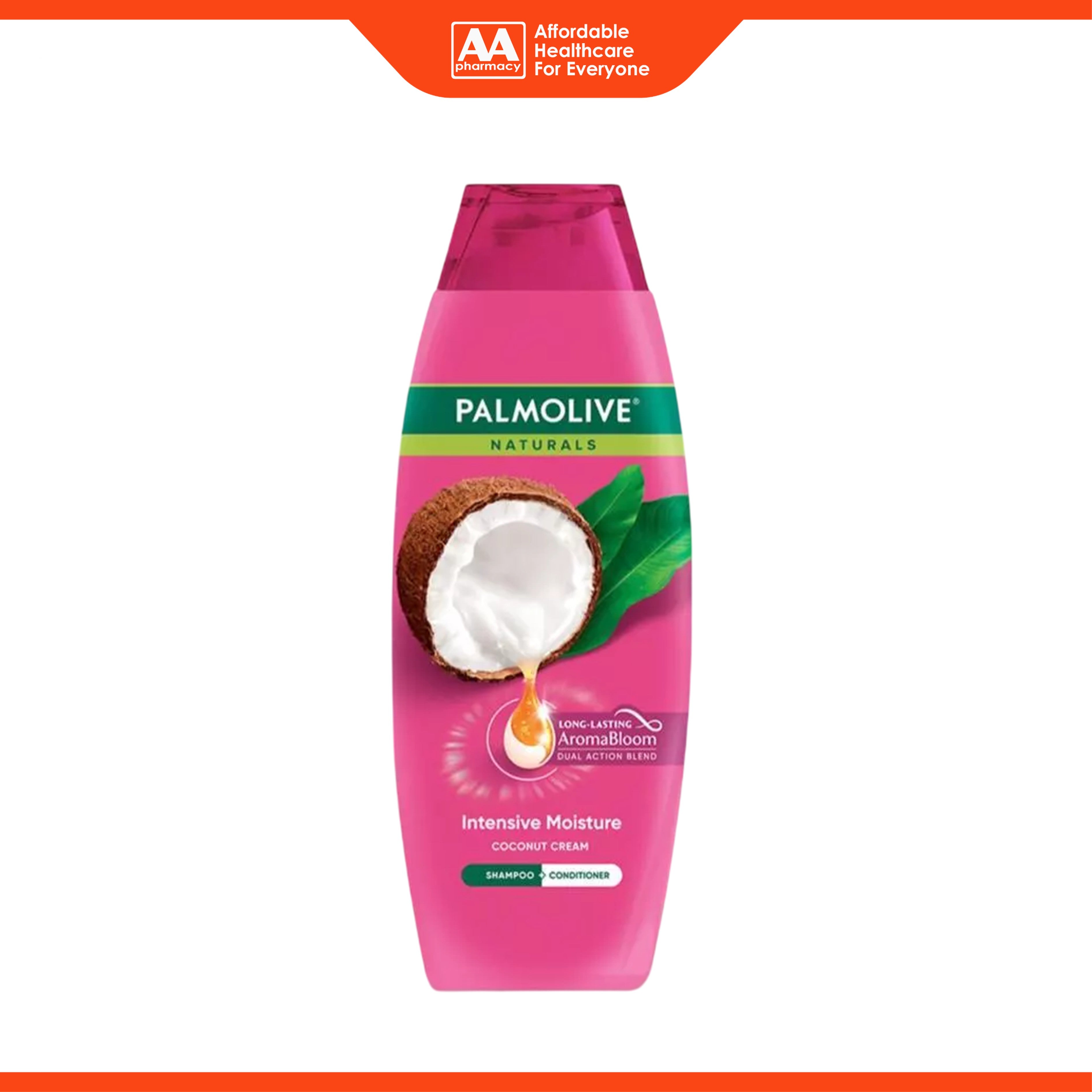 Palmolive Naturals Intense Moisture Coconut Cream Shampoo + Conditioner 350mL (For Dry & Coarse Hair)