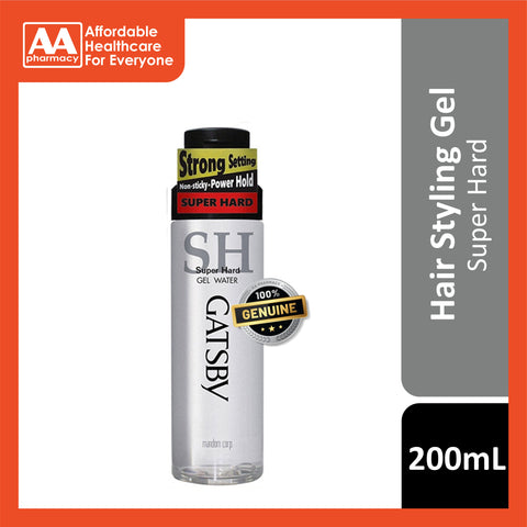 Gatsby Gel Water (Super Hard) 200mL