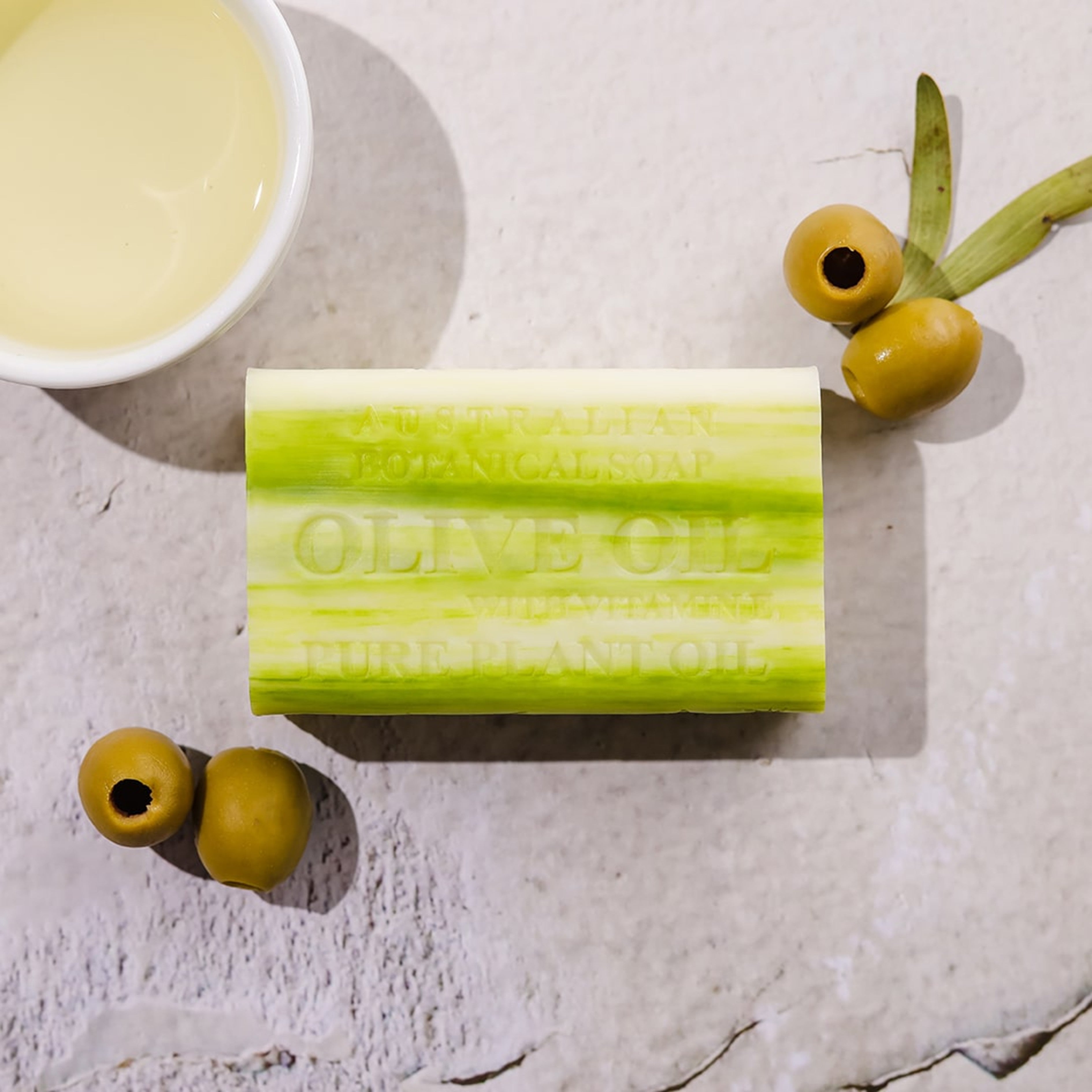 Australian Botanical Soap - Olive Oil with Vitamin E (200g)