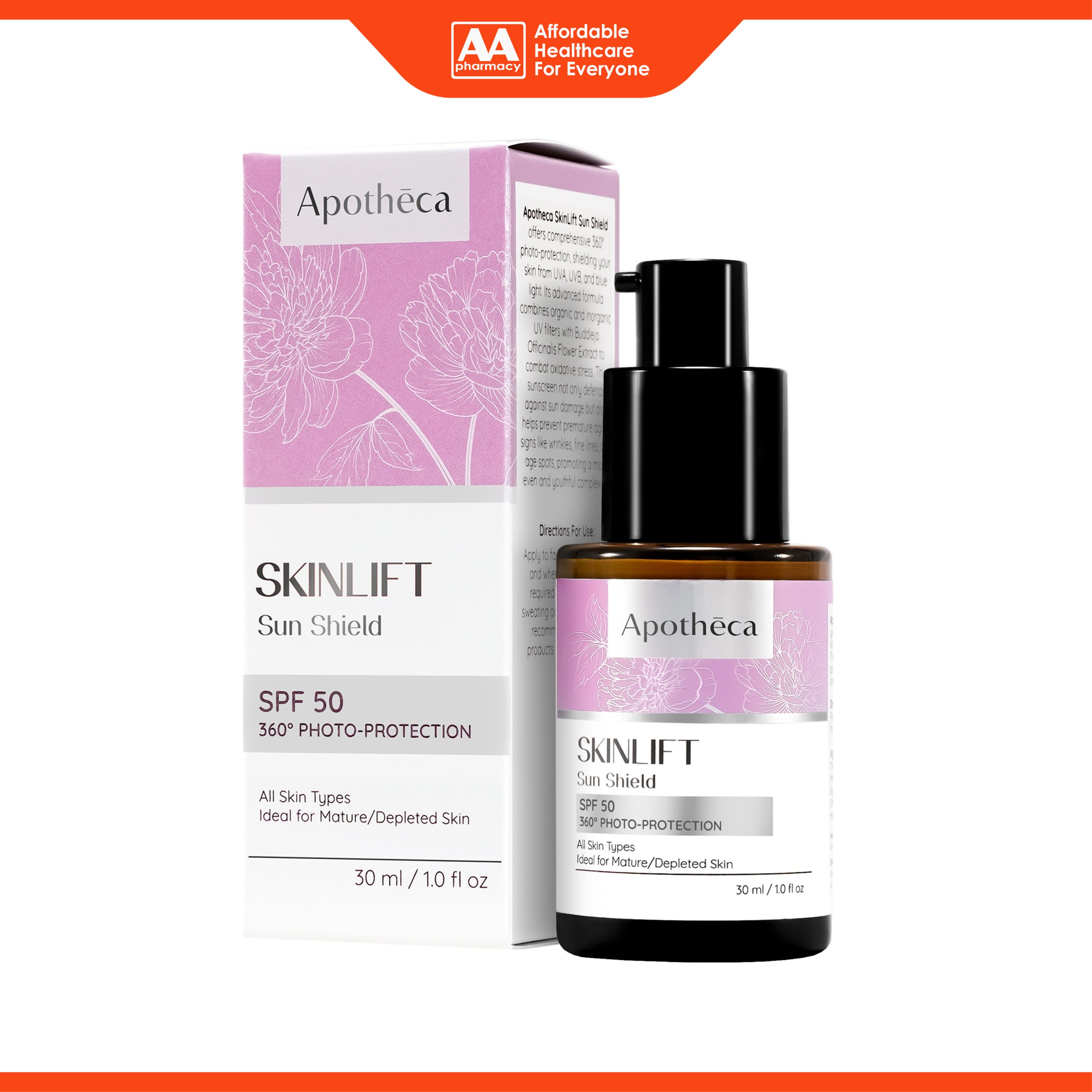 Apotheca SkinLift Sun Shield SPF50 30mL