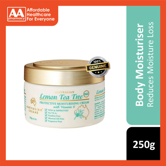 [CLEARANCE] [EXP 09/2025] G&M Australian Lemon Tea Tree Protective Moisturizing Cream with Vitamin E 250g