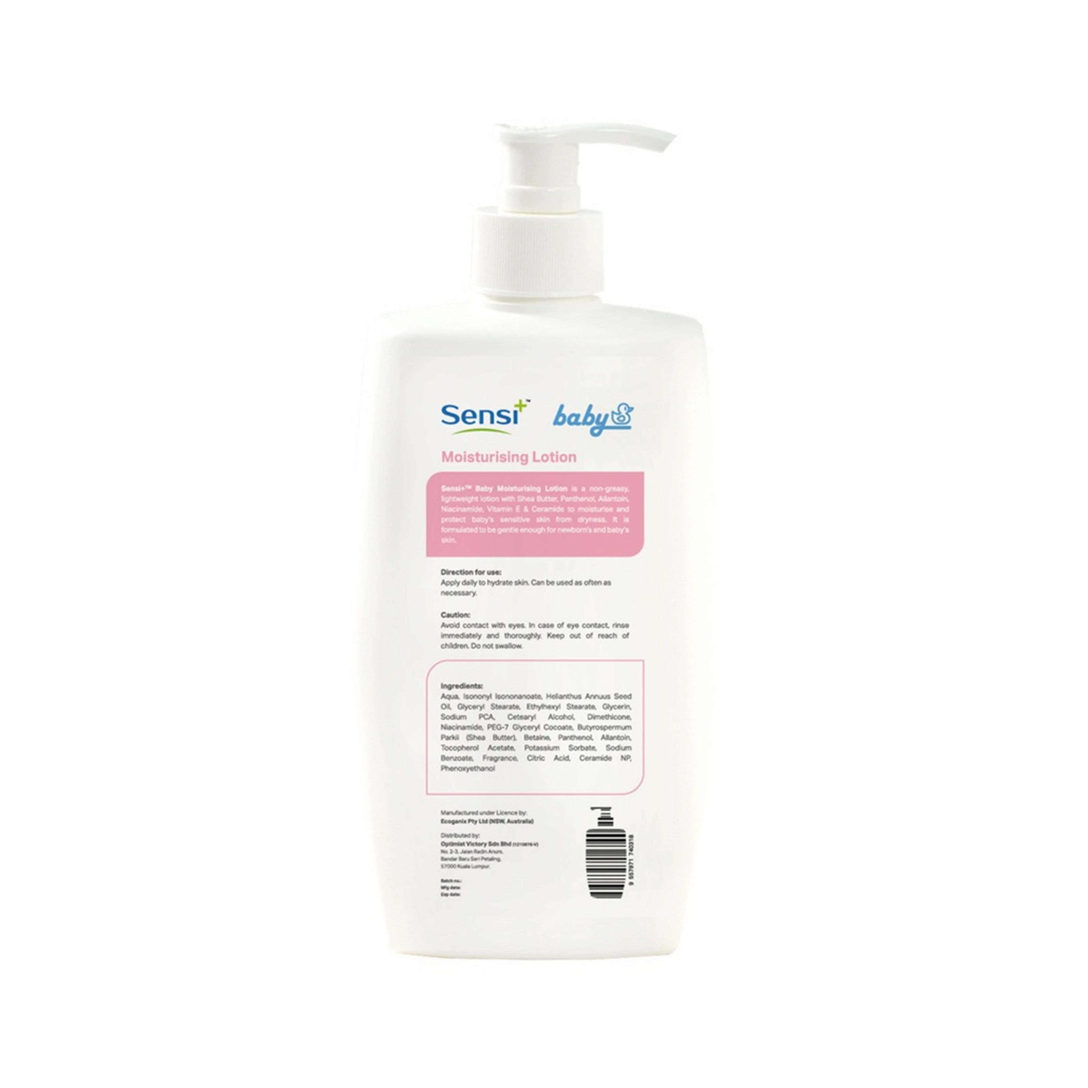 Sensi+ Baby Moisturising Lotion (400ml)