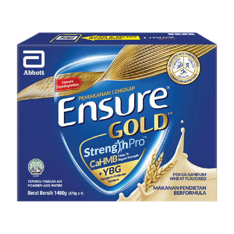 Ensure Gold Formula Drink 4x370g (Wheat Flavour)