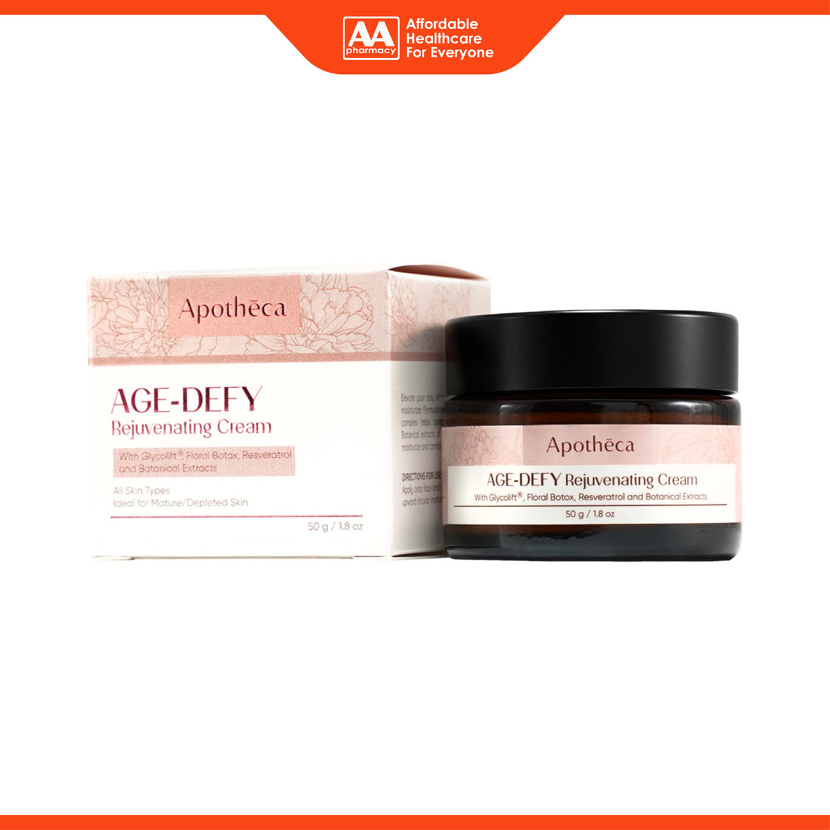 Apotheca Age-Defy Rejuvenating Cream (50g)