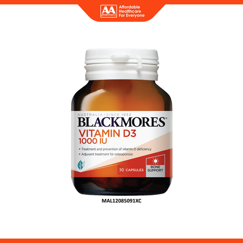 Blackmores Vitamin D3 1000 IU Softgel 30's