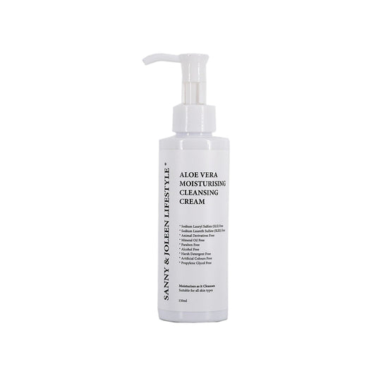 Sanny and Joleen Lifestyle Aloe Vera Moisturising Cleansing Cream 150mL