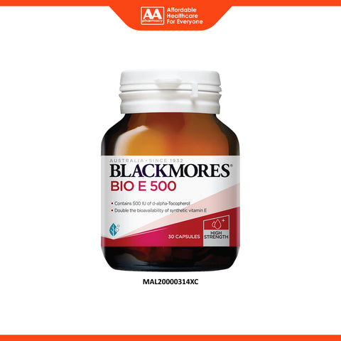 Blackmores Bio E 500 IU Softgel 30's