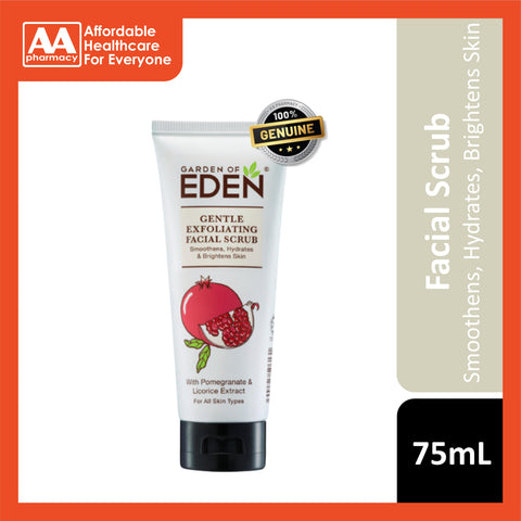 Garden Of Eden Gentle Exfoliating Facial Scrub 75mL