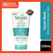 Simple Daily Skin Detox Purifying Facial Gel Wash 150mL