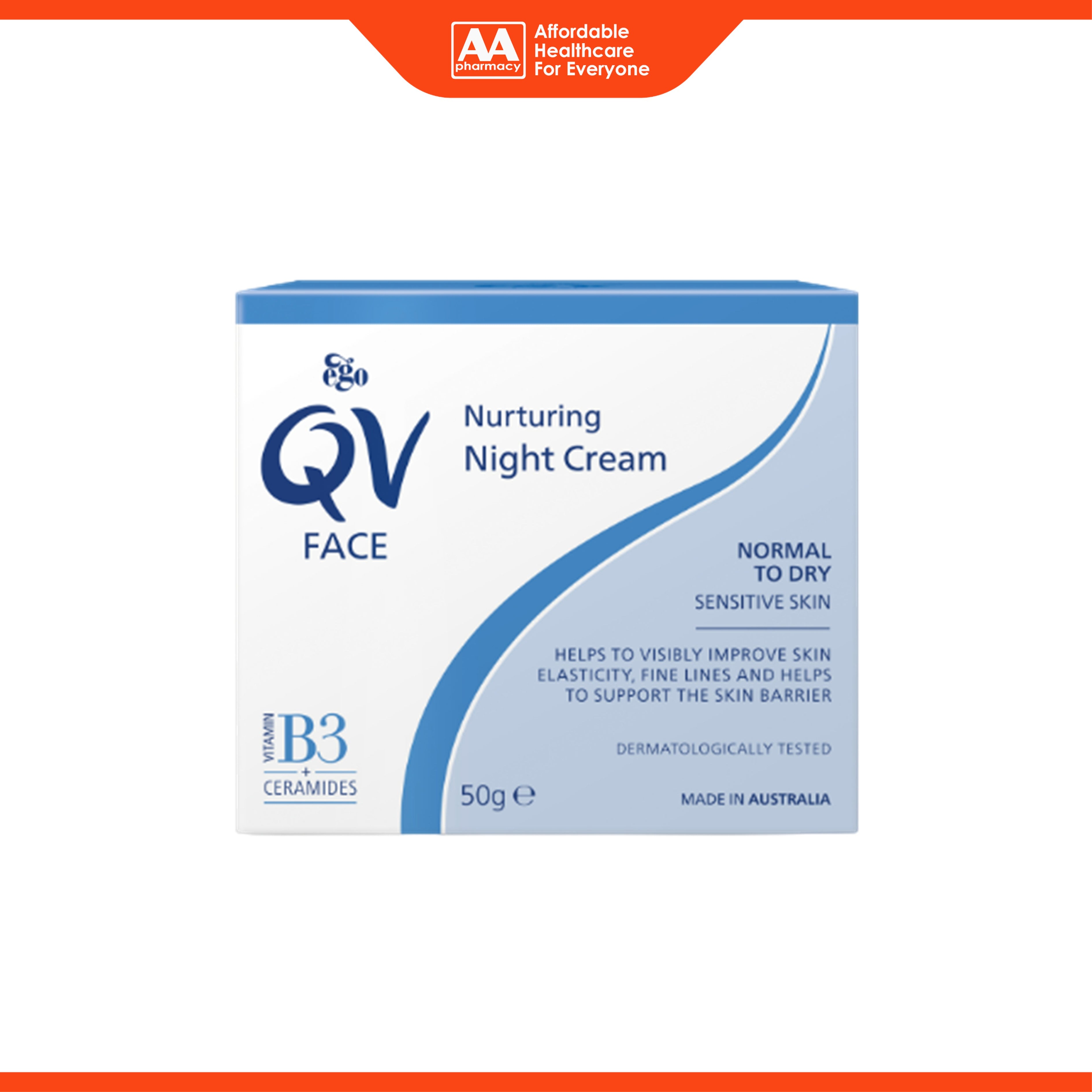 Ego QV Face Nurturing Night Cream 50g