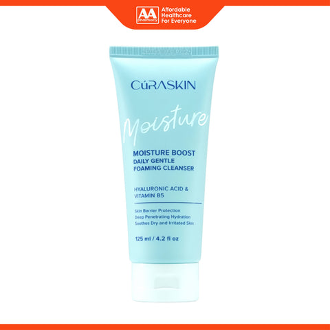 Curaskin Moisture Boost Daily Gentle Foaming Cleanser 125mL
