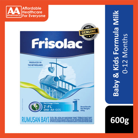 Frisolac Infant’s Nutrition Milk Formula Step 1 (For Age 0-12 Months)  600g