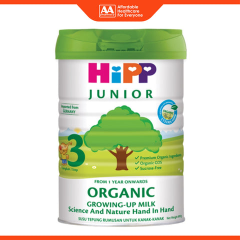 HiPP Junior Organic Growing Up Milk Step 3 800g (For Children 1 Year and Above)