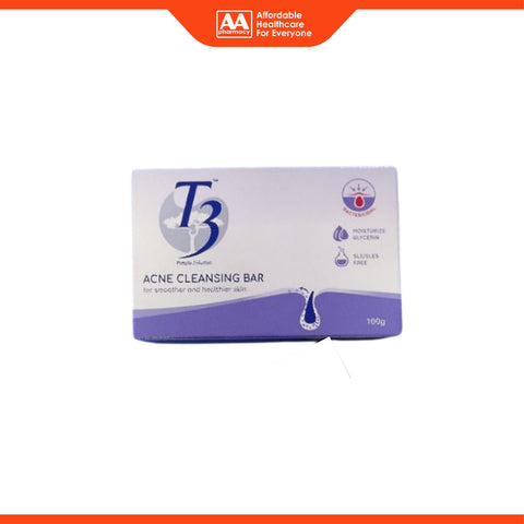 T3 Acne Cleansing Bar 100g