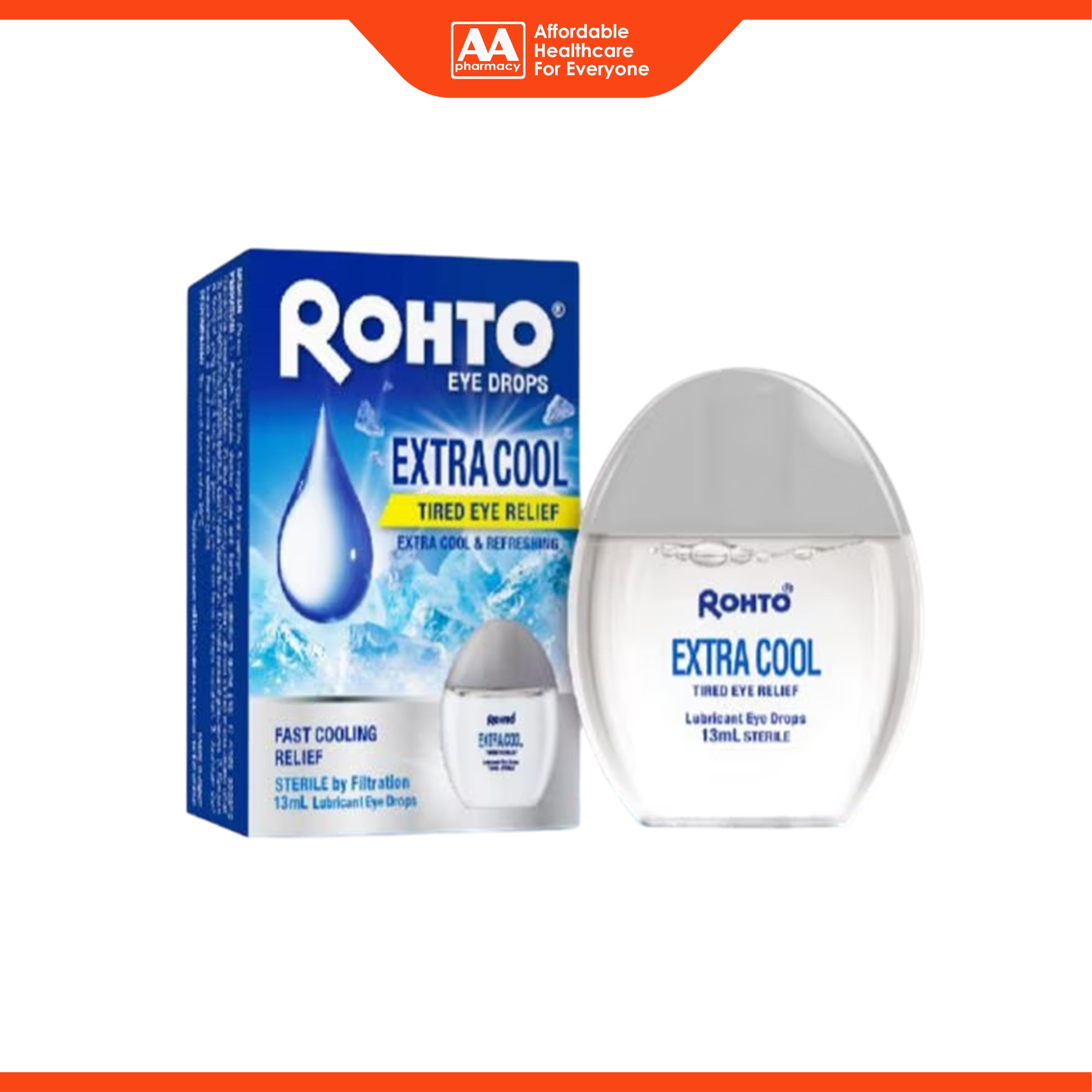 Rohto Eye Drops 13mL (Extra Cool, Tired Eye Relief)