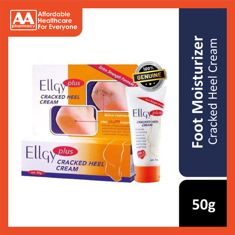 EllGy Plus Cracked Heel Cream 50g (Extra Strength Formula)