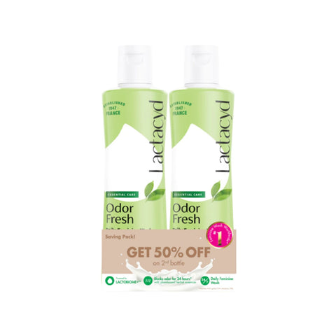 Lactacyd Odor Fresh Daily Feminine Wash 250mLx2's