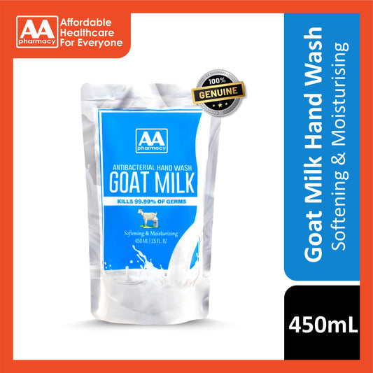 AA Antibacterial Hand Wash Refill (Goat Milk) 450mL