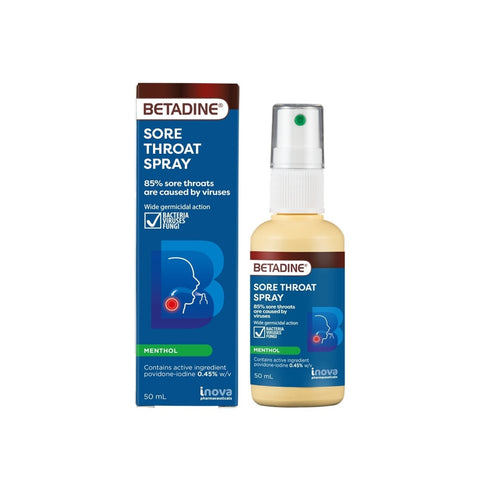 Betadine Sore Throat Spray 50mL