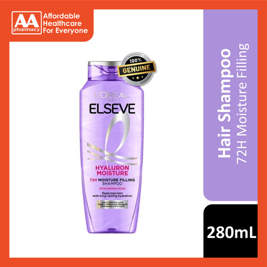 L'Oréal Paris Elseve [Hyaluron] Moisture 72H Moisture Filling Shampoo 280mL