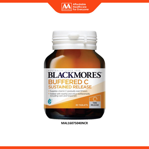 Blackmores Buffered C 500mg Sustained Release Tablet 30's