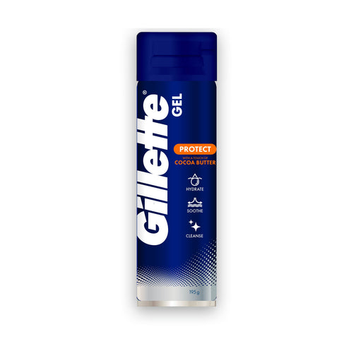 Gillette Protect with a Touch of Cocoa Butter Shave Gel 195g