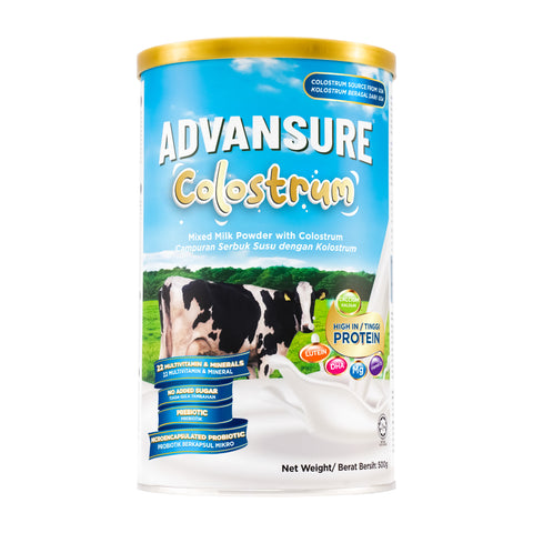 Advansure Colostrum (Mixed Milk Powder with Colostrum) 500g