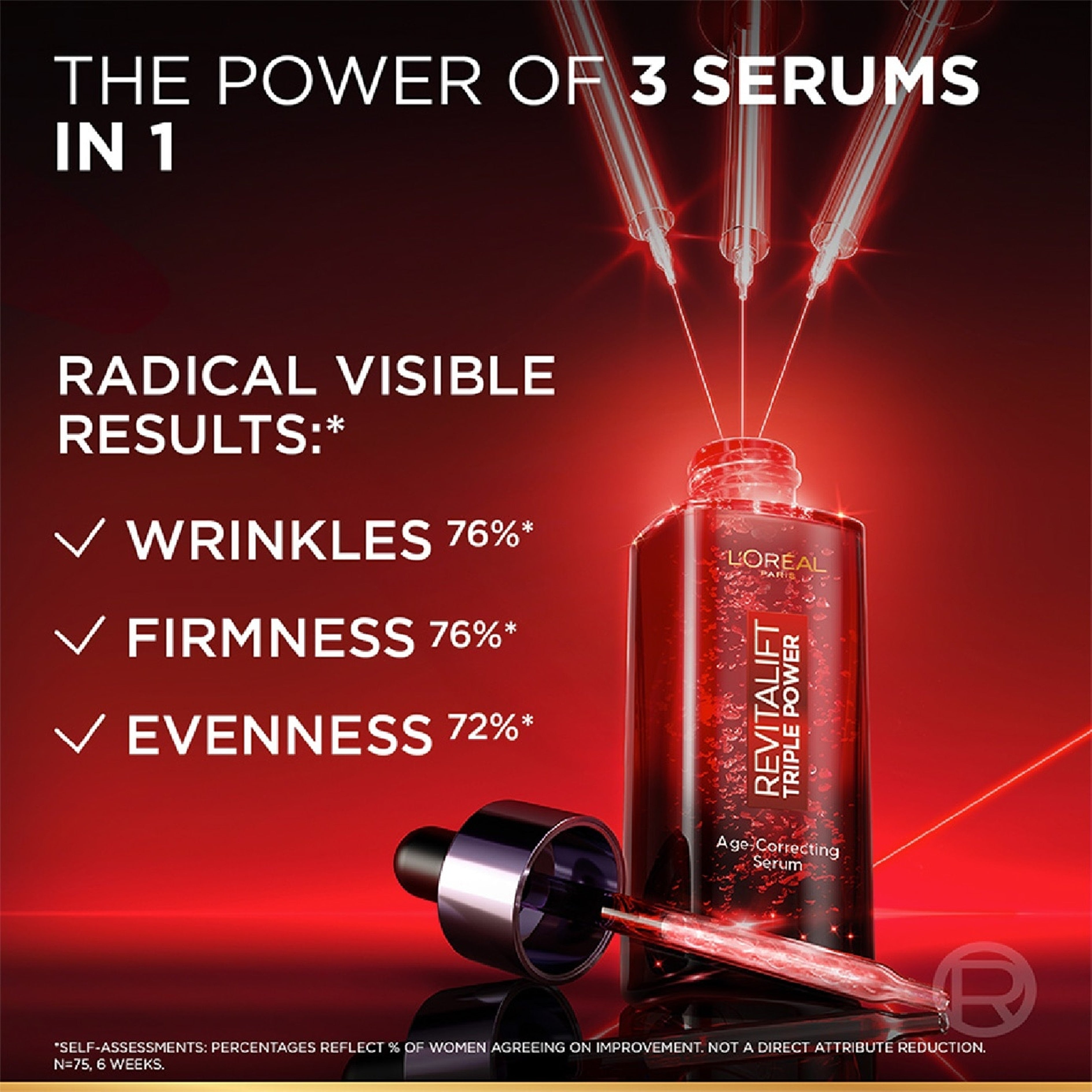 L'Oréal Paris RevitaLift Triple Power Age-Correcting Serum 30mL