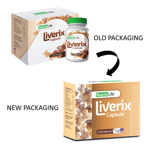 NutrinLife Liverix Vegecapsule 3x60's [New Packaging]