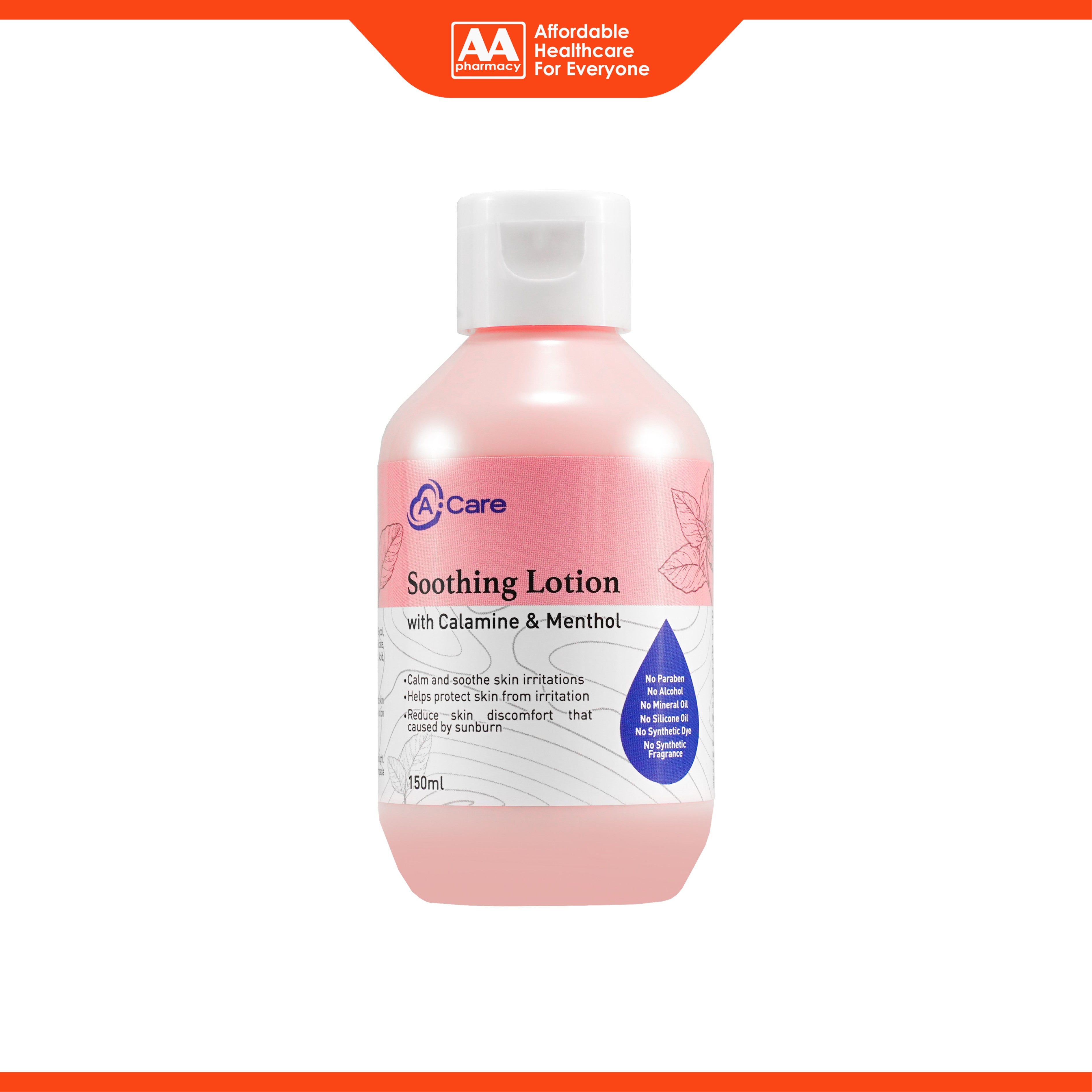 A-Care Soothing Lotion with Calamine and Menthol (150ml)
