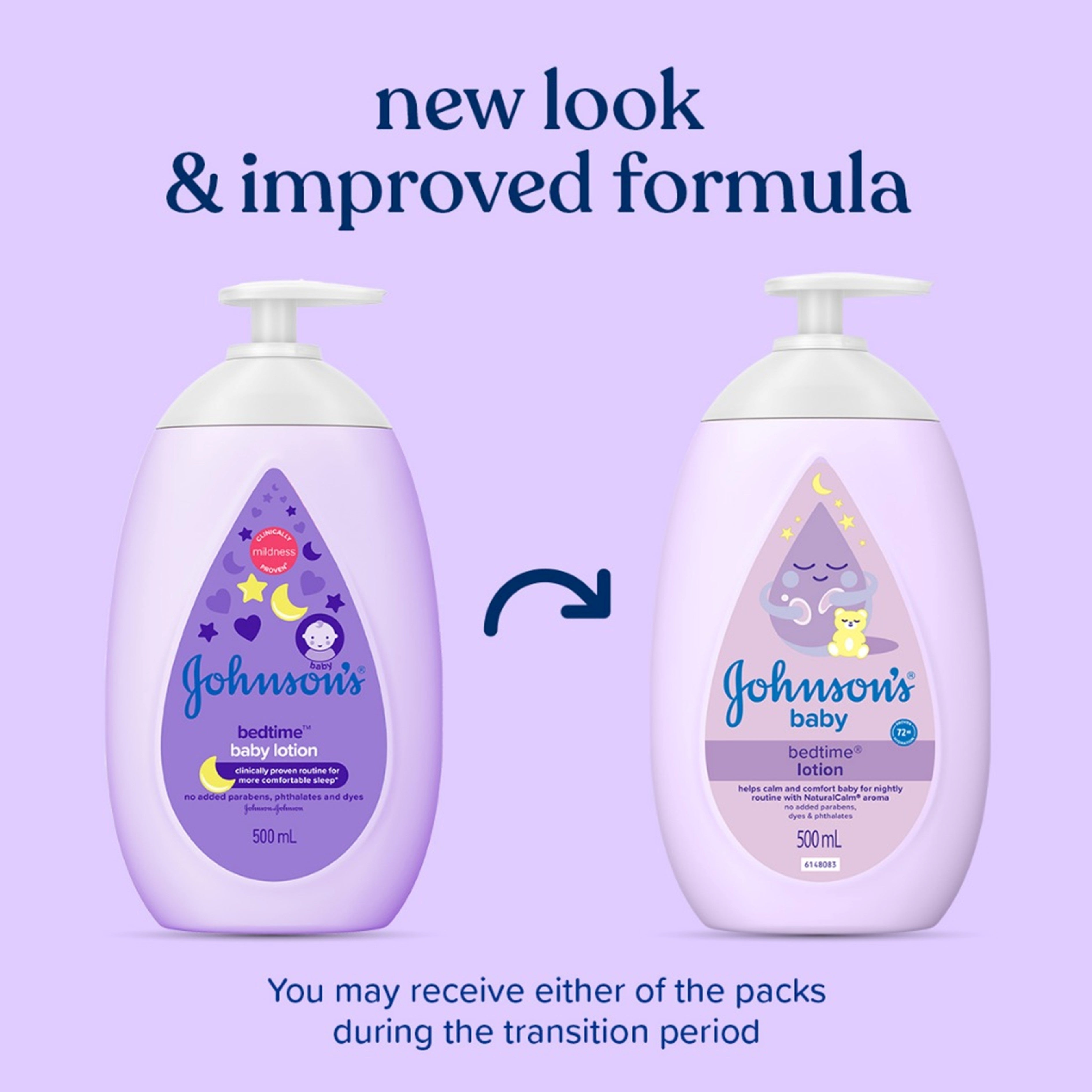 Johnson's Baby Bedtime Lotion 500mL