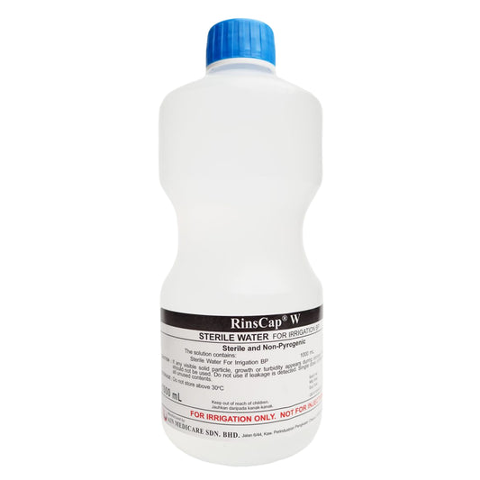 RinsCap W Sterile Water For Irrigation BP 1000mL
