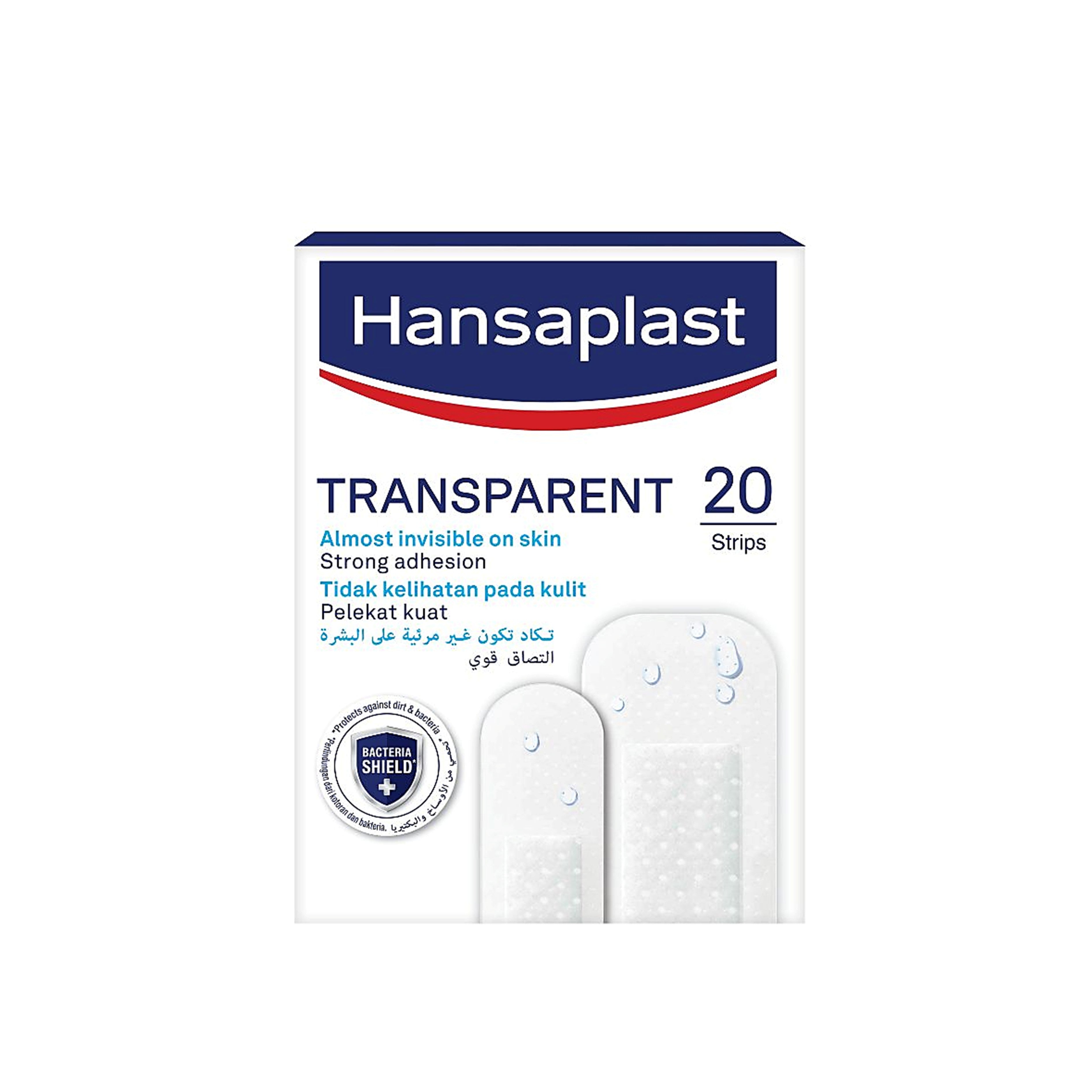 Hansaplast Transparent Strong Adhesion Plaster (20's)