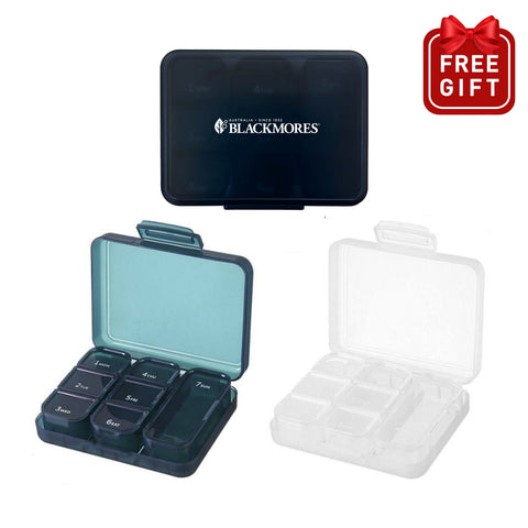 [NOT FOR SALE] AA FG: Blackmores Daily Pill Box (Blue/White) 1's