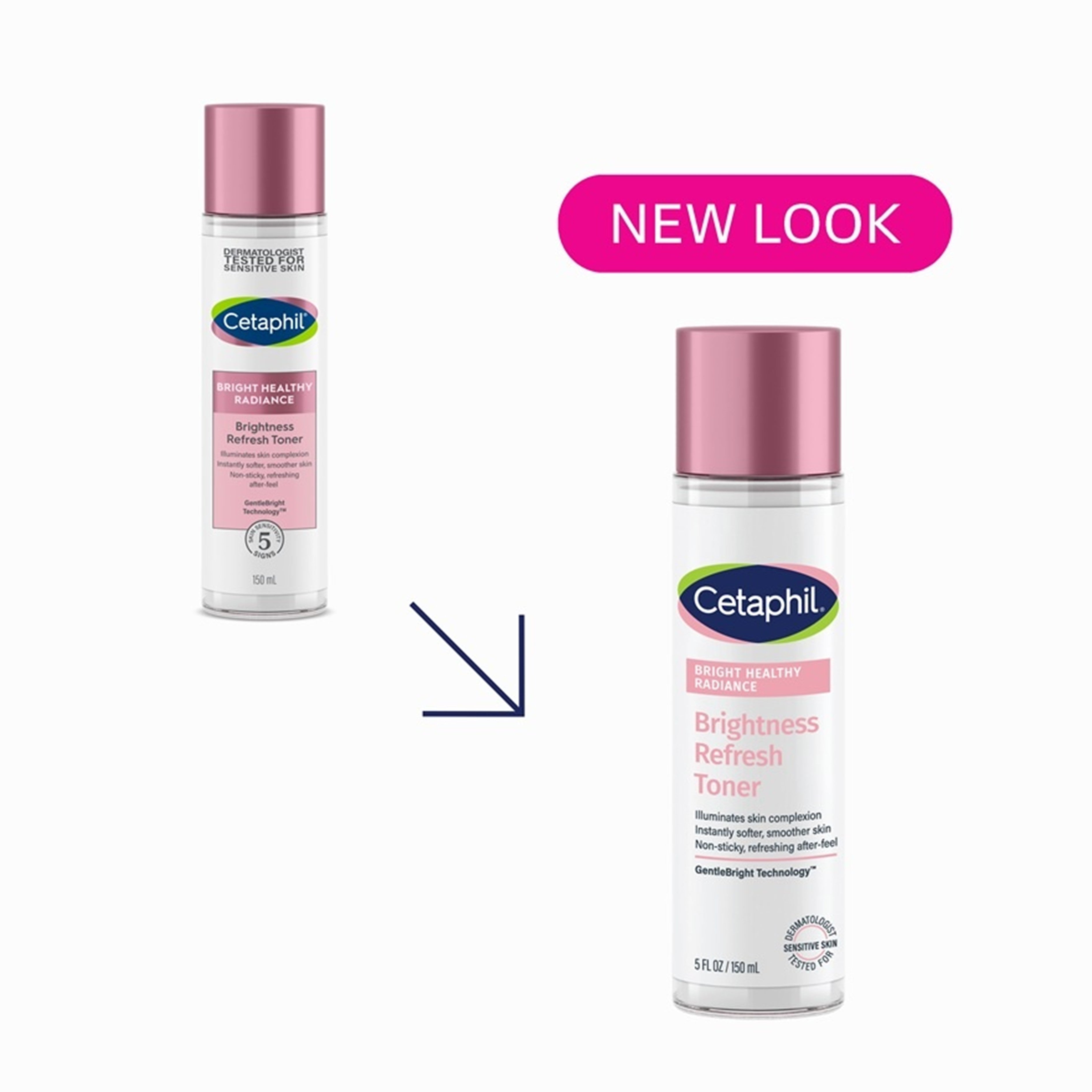 Cetaphil Bright Healthy Radiance Brightness Refresh Toner (150ml)