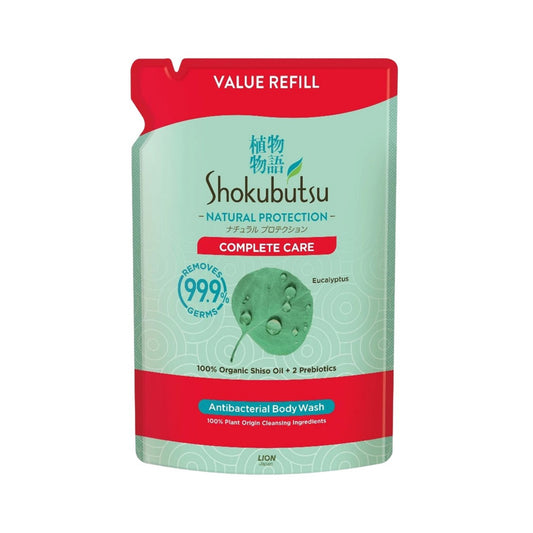 Shokubutsu Natural Protection Antibacterial Body Wash (Complete Care) 800g (Refill Pack)