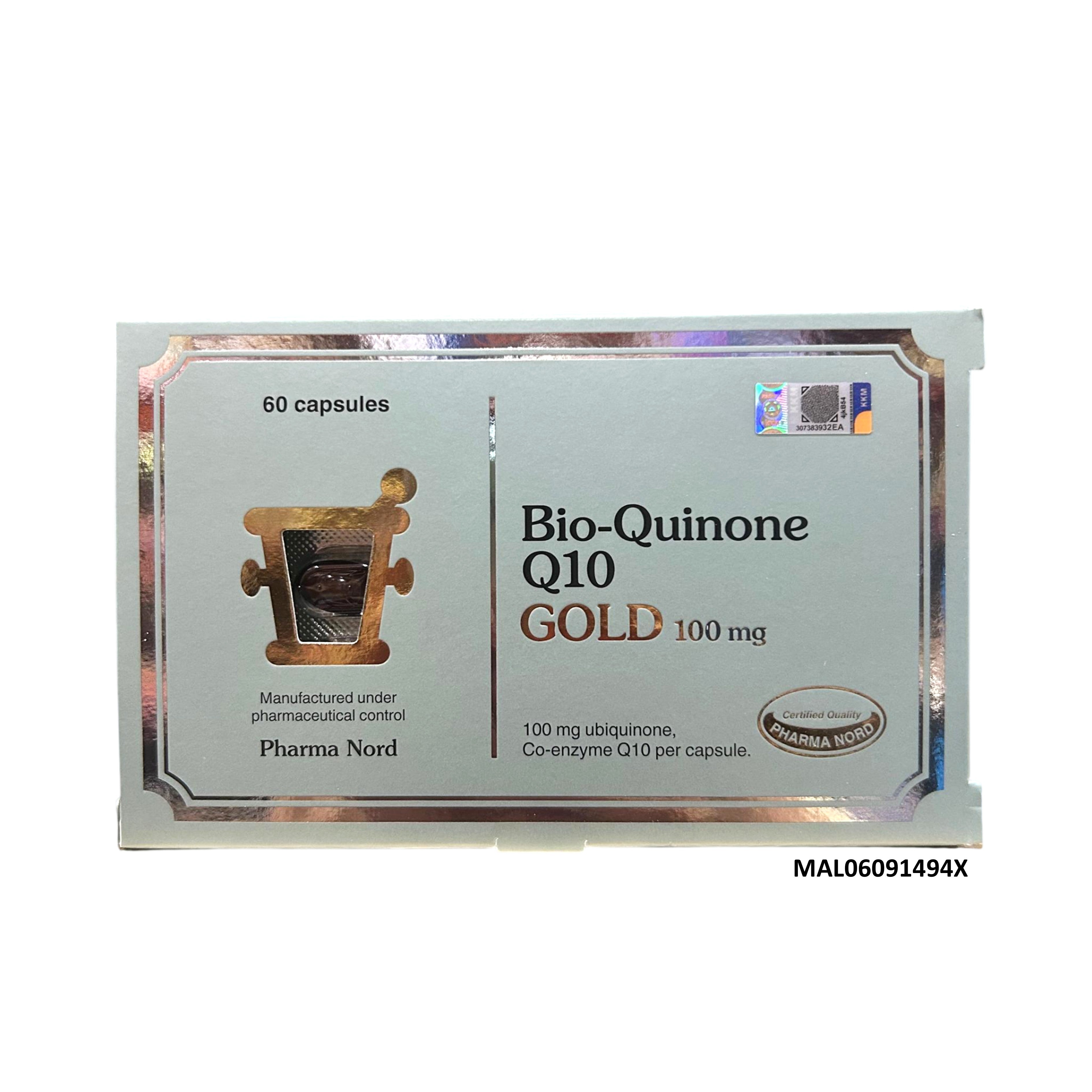 Pharma Nord Bio-Quinone Q10 Gold 100mg Capsule 60's