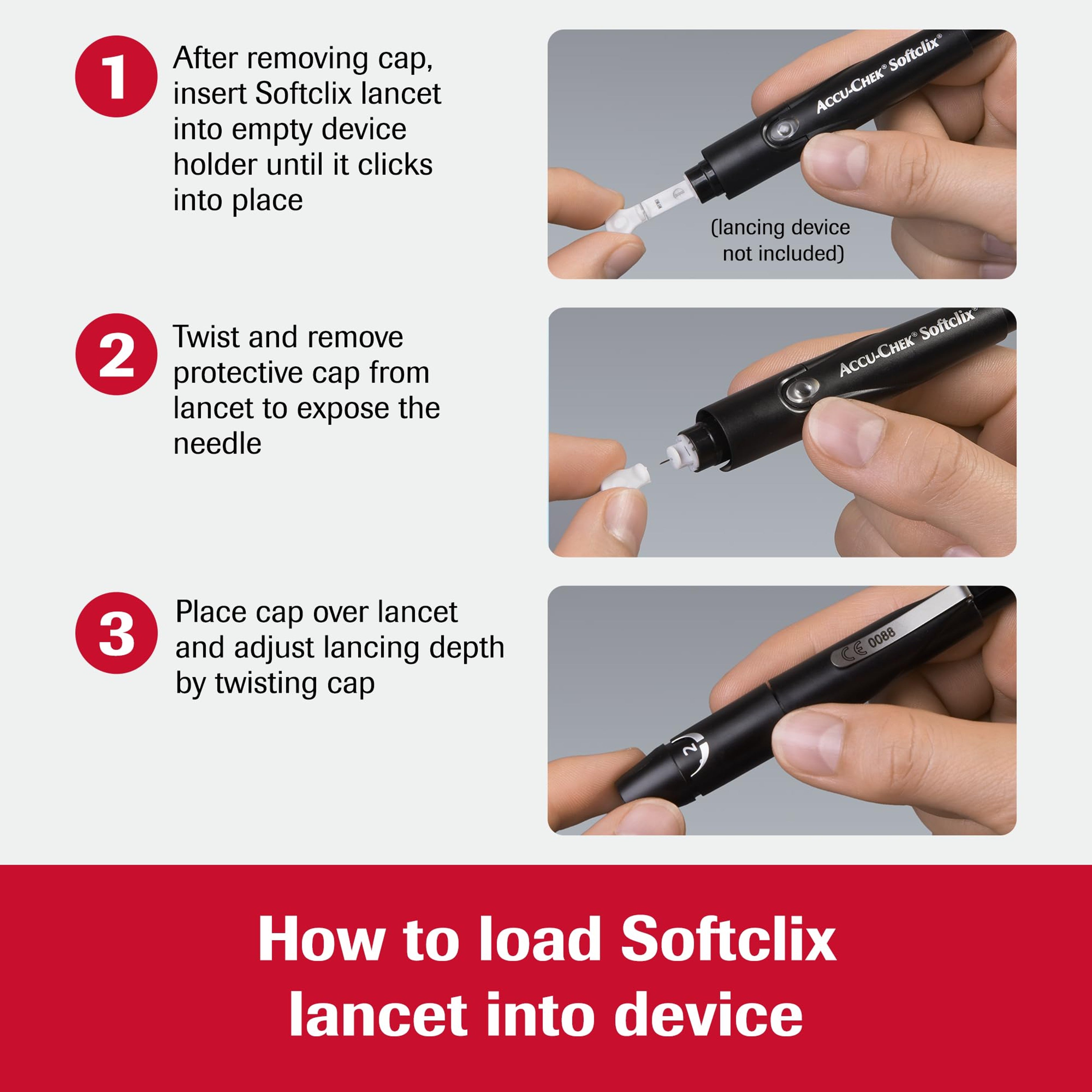 Accu-Chek Softclix Lancet 100's