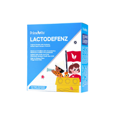 PrimeVite LactoDefenz Yoghurt Powder with Probiotics 2.5gx30's