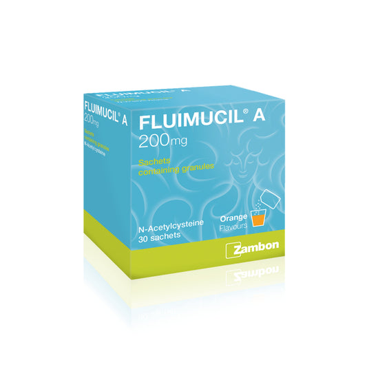 Fluimucil A 200mg Granules Sachet 30's