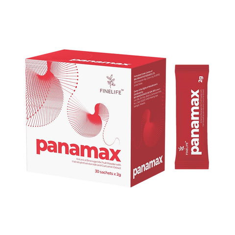 Finelife Panamax (Botanical Beverage Mix Fruit Powder, Palmitoylethanolamide and Curcumin Extract) Sachet 2gx30's