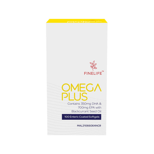 Finelife Omega Plus Enteric Coated Softgel 100's