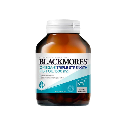 Blackmores Omega-3 Triple Strength Fish Oil 1500mg Softgel 60's